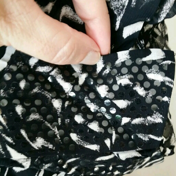 Veronique Young Ruched Zebra Print Blouse - Picture 5 of 8